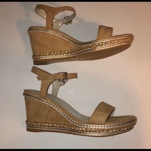 Stuart Weitzman wedge sandals